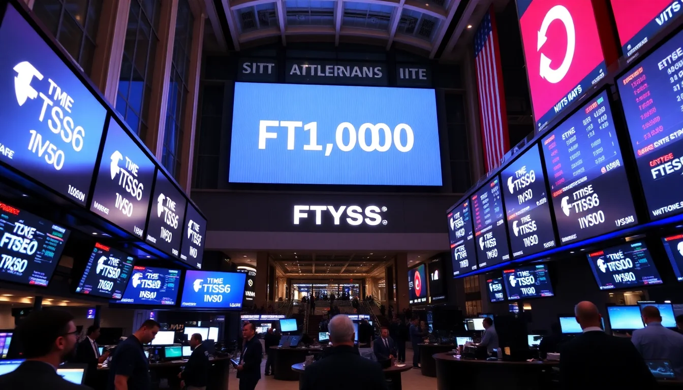 FTSE 100 atteint un sommet malgré la chute des techs