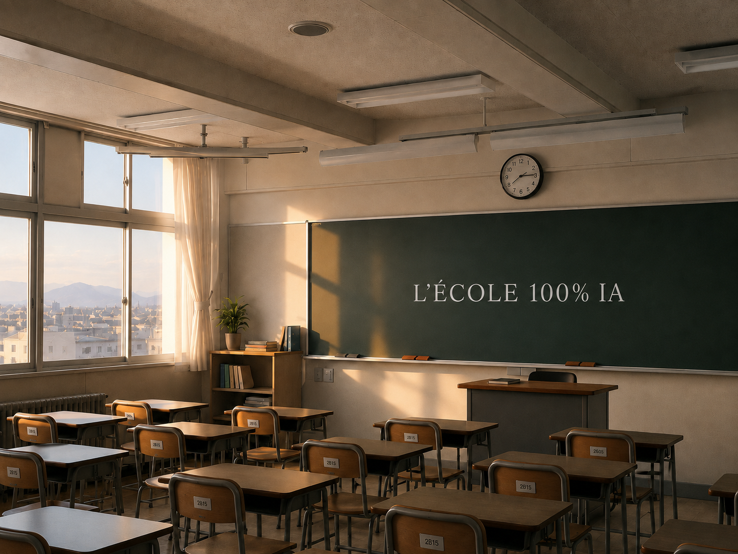 Les débuts des écoles 100% IA